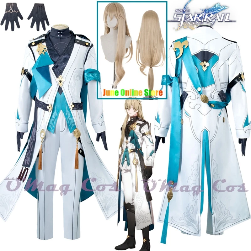 Игровой костюм для косплея Honkai Star Rail Luocha, мужской костюм для ролевых игр, униформа для косплея на Хэллоуин, карнавал, женский костюм
Игровой костюм для косплея Honkai Star Rail Luocha, мужской костюм для ролевых игр, униформа для косплея на Хэллоуин, карнавал, женский костюм