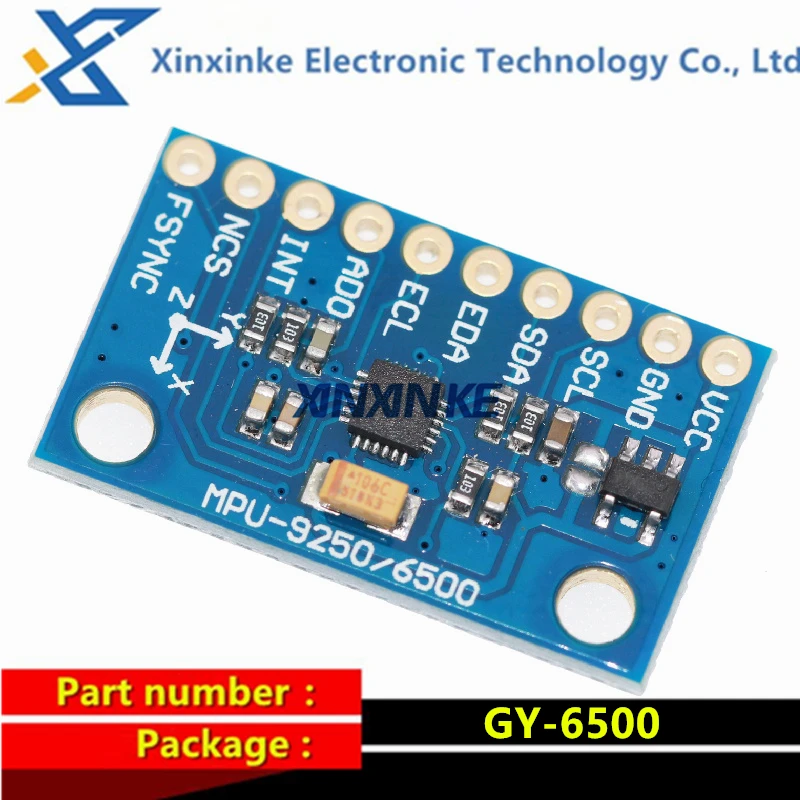 5PCS GY-6500 MPU-6500 6DOF Six-axis Accelerometer 6-axis Attitude Gyro Sensor Module SPI Interface MPU6500
5PCS GY-6500 MPU-6500 6DOF Six-axis Accelerometer 6-axis Attitude Gyro Sensor Module SPI Interface MPU6500