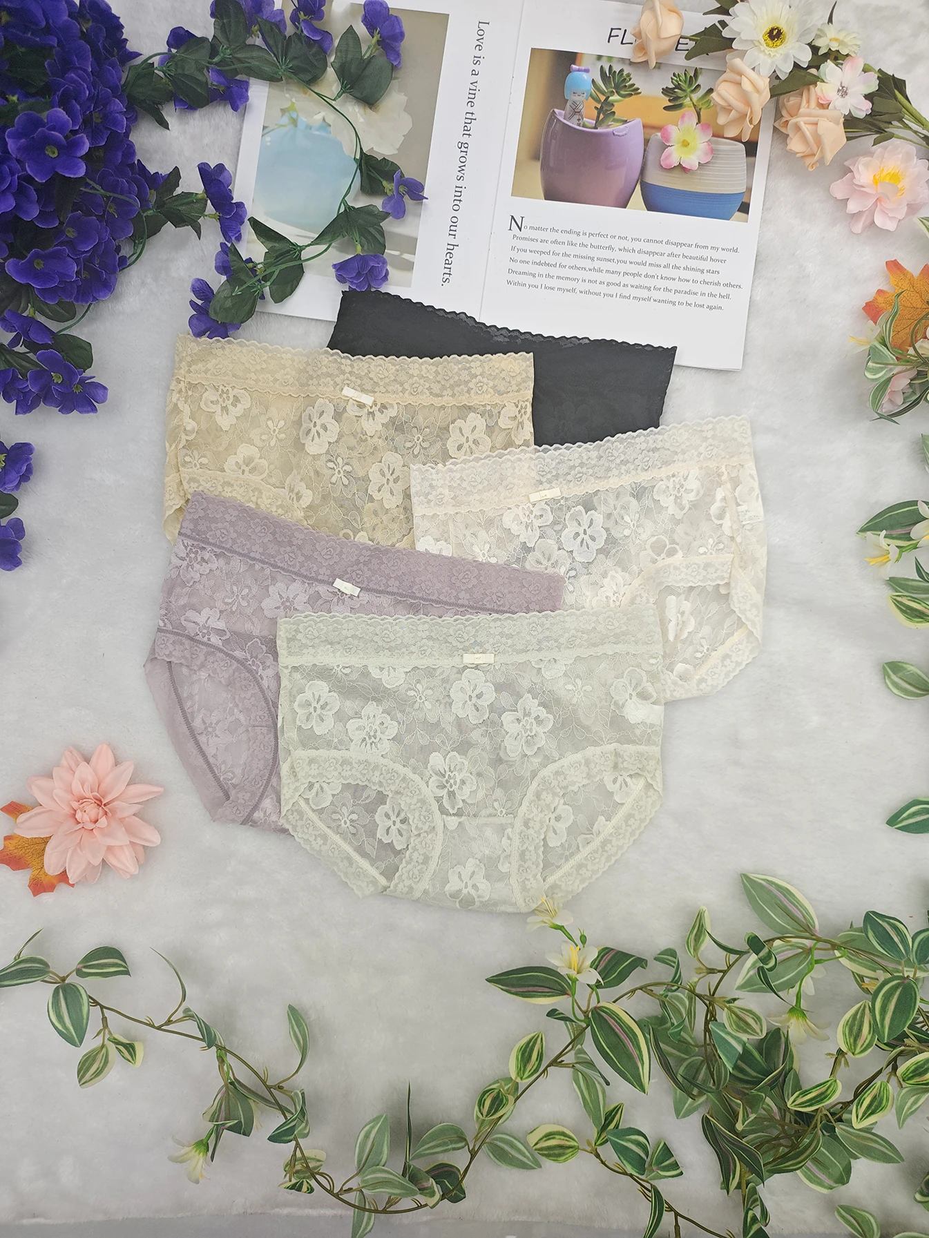 2025 New 5PCS Lace Panties Women 7A Antibacterial Cotton Liner Sexy Soft Stretch Underwear Pure Comfort Summer Briefs
2025 New 5PCS Lace Panties Women 7A Antibacterial Cotton Liner Sexy Soft Stretch Underwear Pure Comfort Summer Briefs