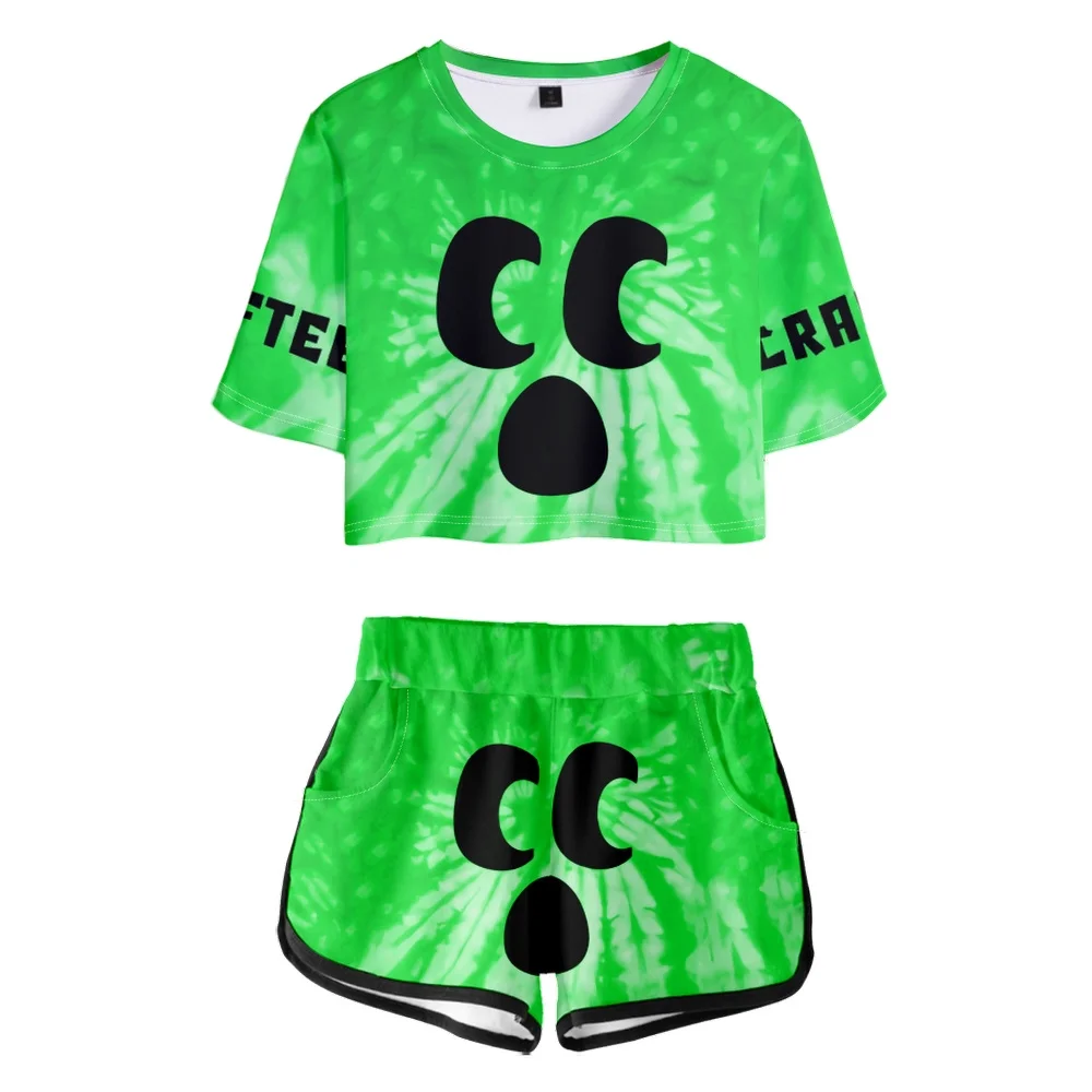 Craftee Face Tie dye 3D Print Two Piece Set Shorts+Lovely T-shirt Girls Fashion Anime Sets Women Clothing
Craftee Face Tie dye 3D Print Two Piece Set Shorts+Lovely T-shirt Girls Fashion Anime Sets Women Clothing