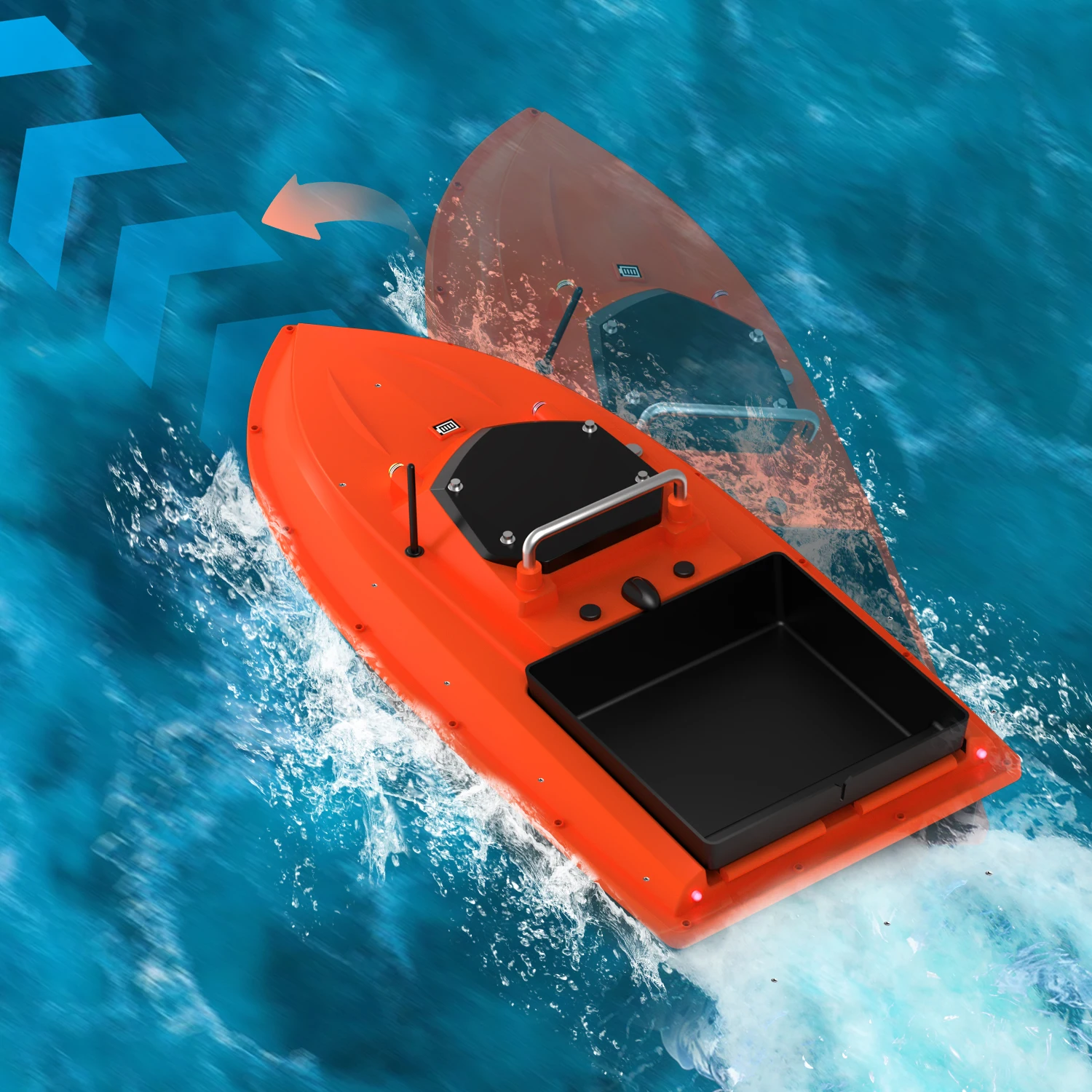 Durable 100m GPS Remote Control RC Fishing Bait Boat 3KG Load Capacity With For Carp Fishing Model D80B
Durable 100m GPS Remote Control RC Fishing Bait Boat 3KG Load Capacity With For Carp Fishing Model D80B