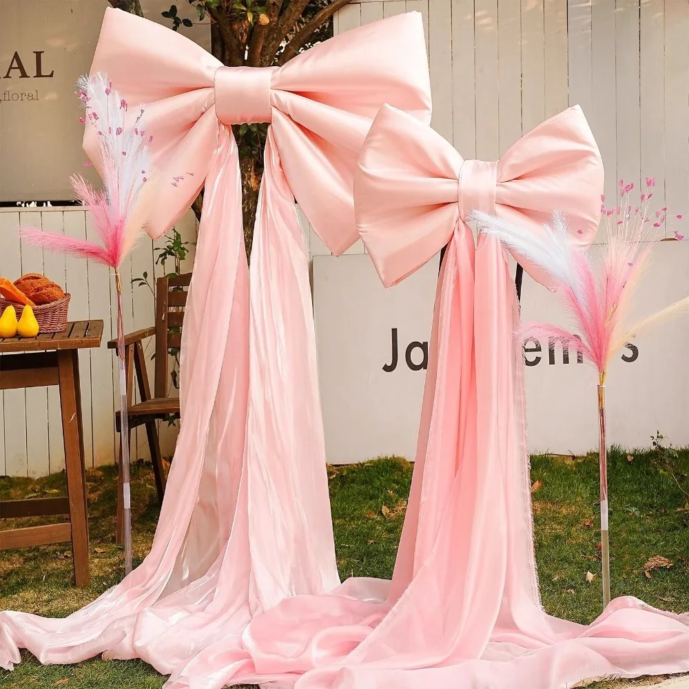 Wedding Room Decor Velvet Oversized Bow for Festival Party Home Window Decoration Mall Event Backdrop Romantic Celebration Setup
Wedding Room Decor Velvet Oversized Bow for Festival Party Home Window Decoration Mall Event Backdrop Romantic Celebration Setup