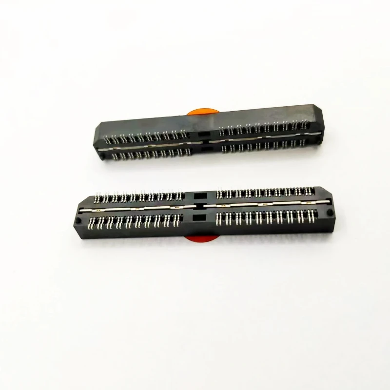 0.5 mm 2 brick male P = 0.5 mm board to board backplane connector
0.5 mm 2 brick male P = 0.5 mm board to board backplane connector
