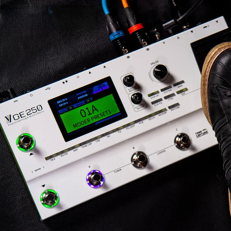 Ge250 Electric Guitar Multi Effects Device Ge250 Distortion Overload IR Simulation Synthesis
Ge250 Electric Guitar Multi Effects Device Ge250 Distortion Overload IR Simulation Synthesis