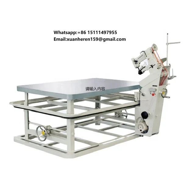 EVEREN WB-1 Automatic Sewing Mattress Machine MattressTape Edge Sewing Machine for Mattress
EVEREN WB-1 Automatic Sewing Mattress Machine MattressTape Edge Sewing Machine for Mattress