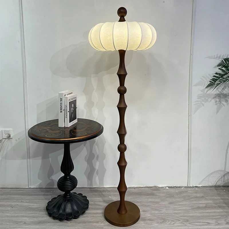 Japanese Retro Floor Lamps Fabric Lampshade Wooden Restaurant Villa Living Room Sofa Bedroom Decor LED Vertical Lighting Fixture
Japanese Retro Floor Lamps Fabric Lampshade Wooden Restaurant Villa Living Room Sofa Bedroom Decor LED Vertical Lighting Fixture