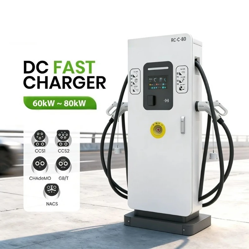 60kw 80kw DC Fast Charging Station for Electric Vehicle Commercial EV Charger with OCPP and Cloud Management
60kw 80kw DC Fast Charging Station for Electric Vehicle Commercial EV Charger with OCPP and Cloud Management