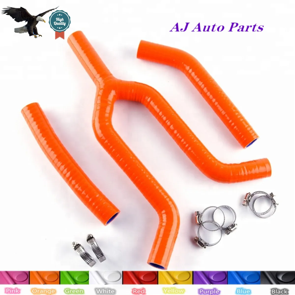 Thermostat Bypass AJ Radiator Silicone Hose Clamps Kit For KTM 125 200 EXC 1998-2002(3 -PLY Hose )
Thermostat Bypass AJ Radiator Silicone Hose Clamps Kit For KTM 125 200 EXC 1998-2002(3 -PLY Hose )