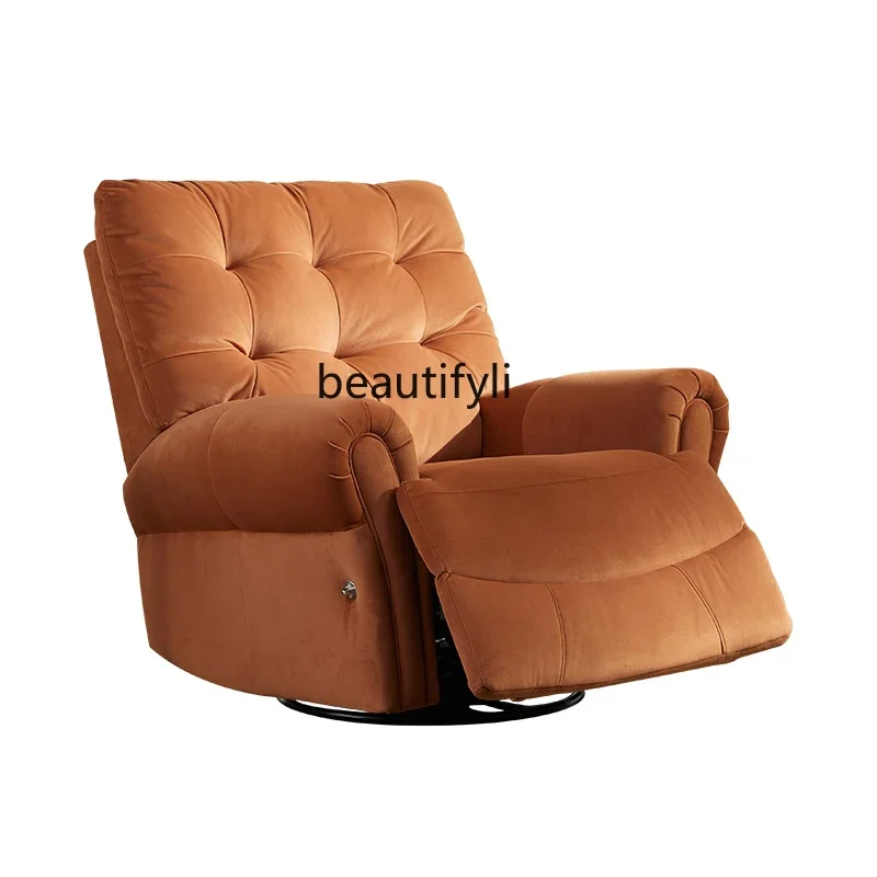 Multifunctional Lazy Sofa Electric Single Rocking Chair Home Leisure Sleeping and Lying Swivel Chair
Multifunctional Lazy Sofa Electric Single Rocking Chair Home Leisure Sleeping and Lying Swivel Chair