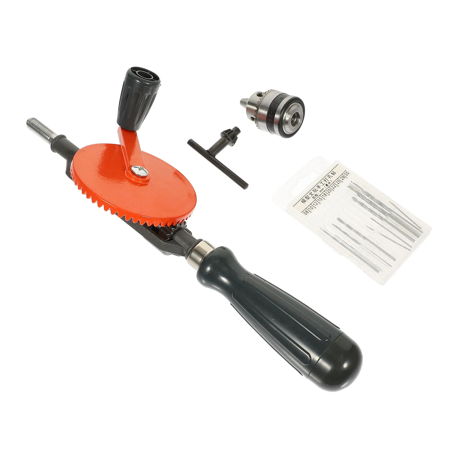 1Set Hand Drill Manual Durable 45 Steel Woodworking Tool Comfortable Handle Practical Small Handheld Drill Hand Tools
1Set Hand Drill Manual Durable 45 Steel Woodworking Tool Comfortable Handle Practical Small Handheld Drill Hand Tools