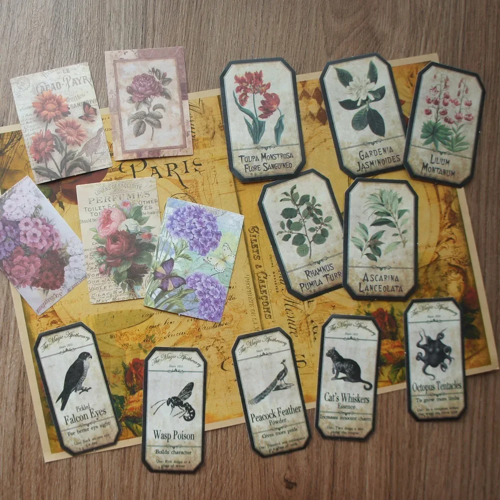 28pcs Black Romantic Deep Color Flower Animal Insect Style Paper Sticker Scrapbooking DIY Gift Packing Decoration Tag
28pcs Black Romantic Deep Color Flower Animal Insect Style Paper Sticker Scrapbooking DIY Gift Packing Decoration Tag