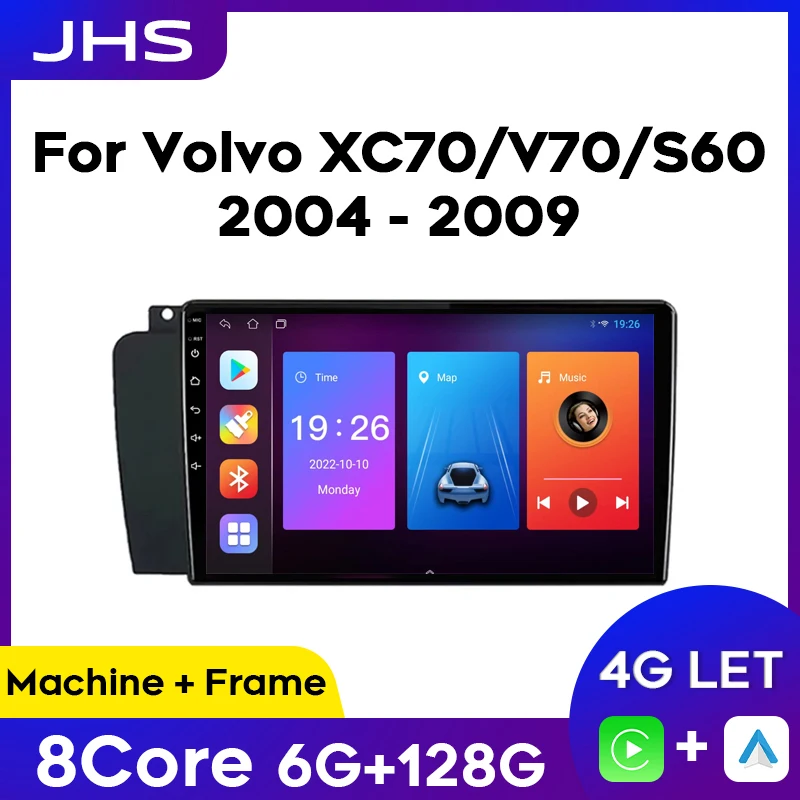 Android Qualcomm Snapdragon For Volvo XC70 V70 S60 2004-2009 Car Radio Player Autoradio Multimedia Video Wireless Carplay Auto
Android Qualcomm Snapdragon For Volvo XC70 V70 S60 2004-2009 Car Radio Player Autoradio Multimedia Video Wireless Carplay Auto