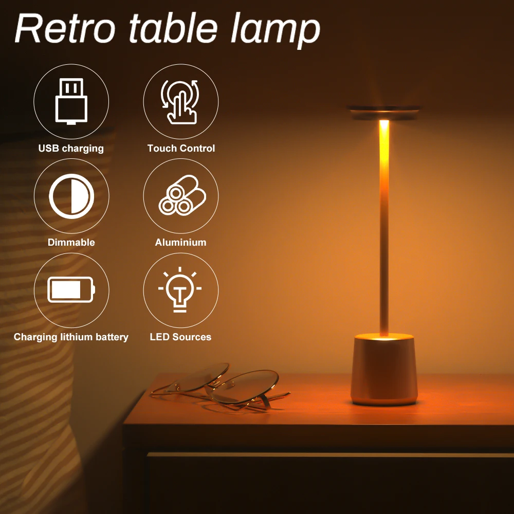 Aluminum Alloy Dimmable Desk Lamp Warm /Natural/Cool White 3 Colors Sleep lamp bedside DC5V Table Lamp Desktop decorative lights
Aluminum Alloy Dimmable Desk Lamp Warm /Natural/Cool White 3 Colors Sleep lamp bedside DC5V Table Lamp Desktop decorative lights
