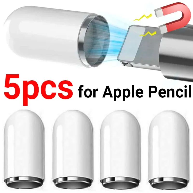Magnetic Spare Caps for Apple Pencil 1 Stylus Pen Replacement Cover for iPad iPencil 1st Generation Touch Pencil Magnet Cap
Magnetic Spare Caps for Apple Pencil 1 Stylus Pen Replacement Cover for iPad iPencil 1st Generation Touch Pencil Magnet Cap