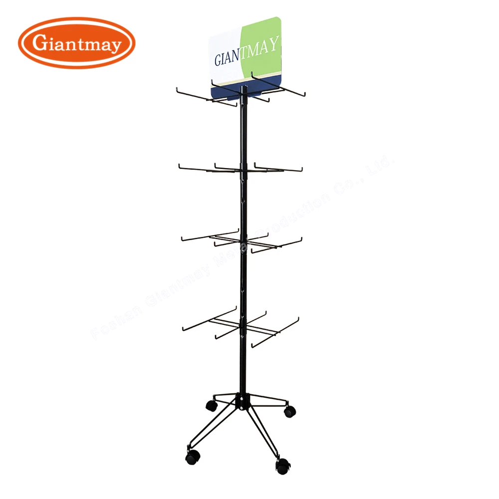 4-storey Rotating Floor Stand Lightweight Retail Store Umbrella Display Rack for Folding Umbrella
4-storey Rotating Floor Stand Lightweight Retail Store Umbrella Display Rack for Folding Umbrella