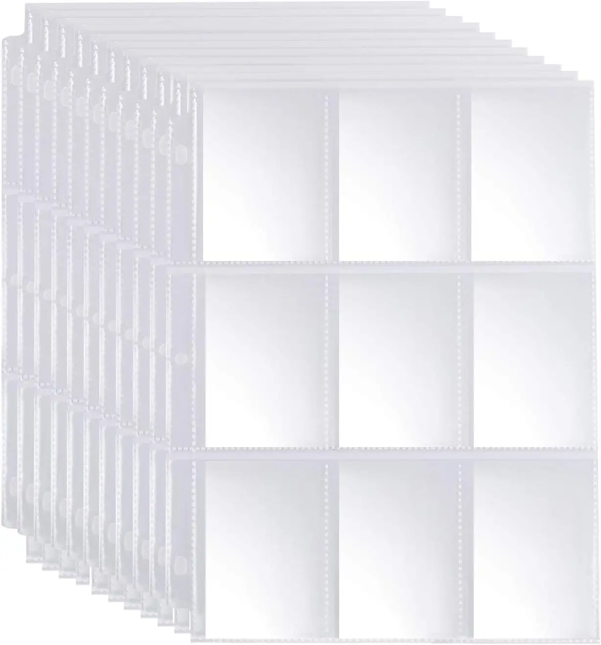 1440 Pockets Double Side Card Sleeves for 3 Ring Binder - Premium Clear Protectors for Standard Trading Cards, Sports, Yugioh, Business Cards
1440 Pockets Double Side Card Sleeves for 3 Ring Binder - Premium Clear Protectors for Standard Trading Cards, Sports, Yugioh, Business Cards