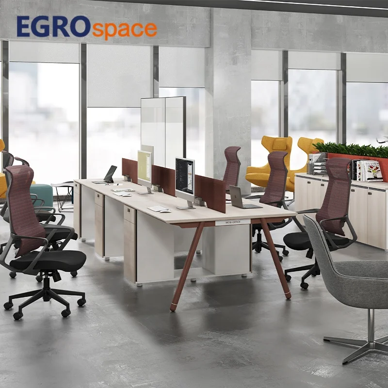 Projects Modern Square Metal Leg Computer Table 6 Person Wood Office Workstation Desk
Projects Modern Square Metal Leg Computer Table 6 Person Wood Office Workstation Desk
