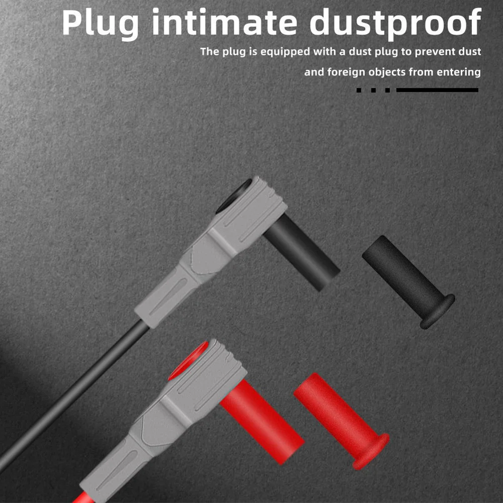 ABLQ Multimeter Test Leads Silicone Line 1000V 20A Needle-Tip Probe Tester Multimeter Cable
ABLQ Multimeter Test Leads Silicone Line 1000V 20A Needle-Tip Probe Tester Multimeter Cable