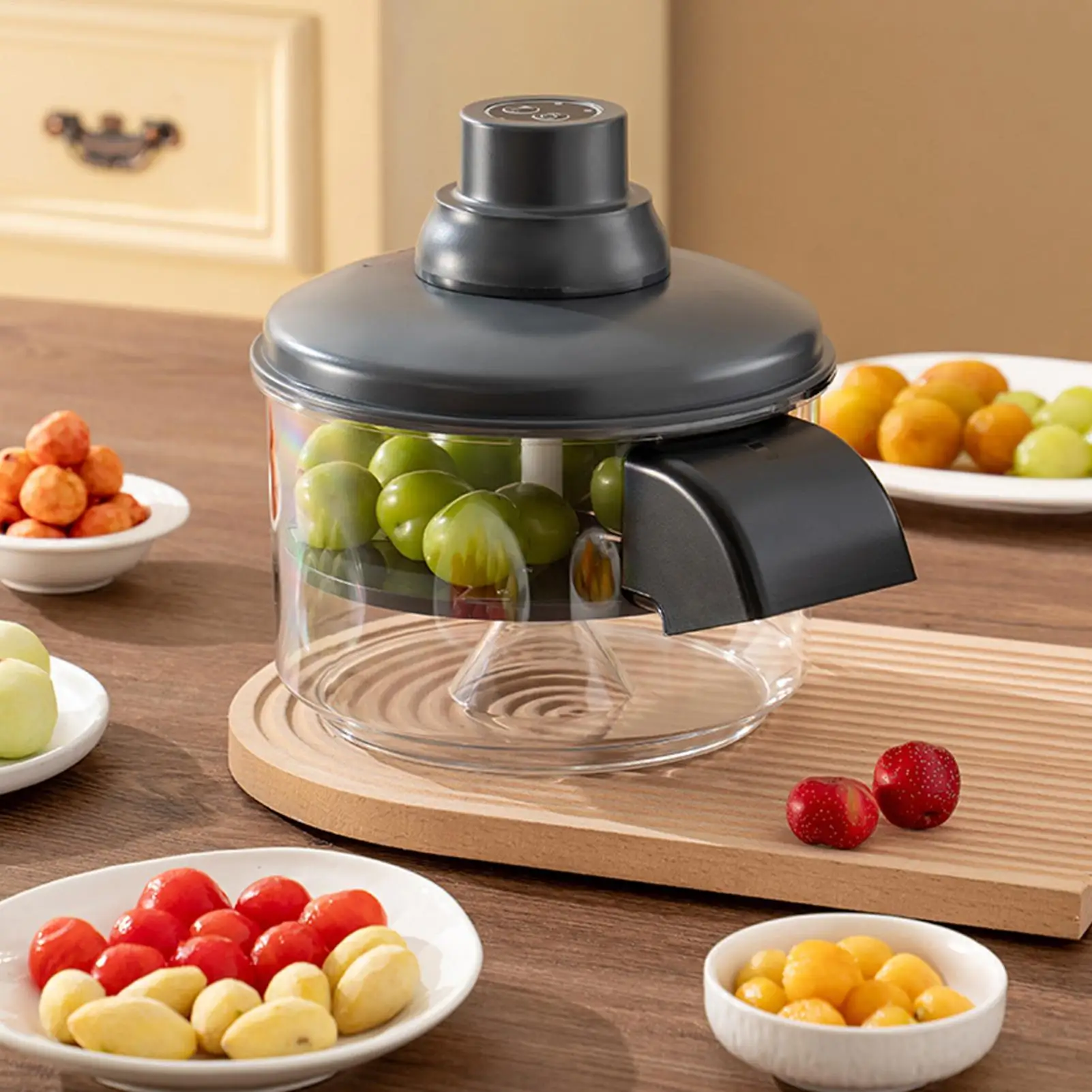 Автоматическая овощечистка, перезаряжаемая, компактная электрическая машина для чистки фруктов и томатов, для дома, общежития, кухни
Автоматическая овощечистка, перезаряжаемая, компактная электрическая машина для чистки фруктов и томатов, для дома, общежития, кухни