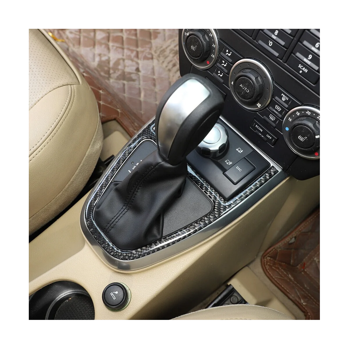 Декоративная панель переключения передач для Land Rover Freelander 2 2007-12
Декоративная панель переключения передач для Land Rover Freelander 2 2007-12