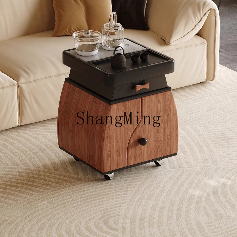 ZYY medieval walnut tea table high-end living room small mobile tea table water cabinet
ZYY medieval walnut tea table high-end living room small mobile tea table water cabinet