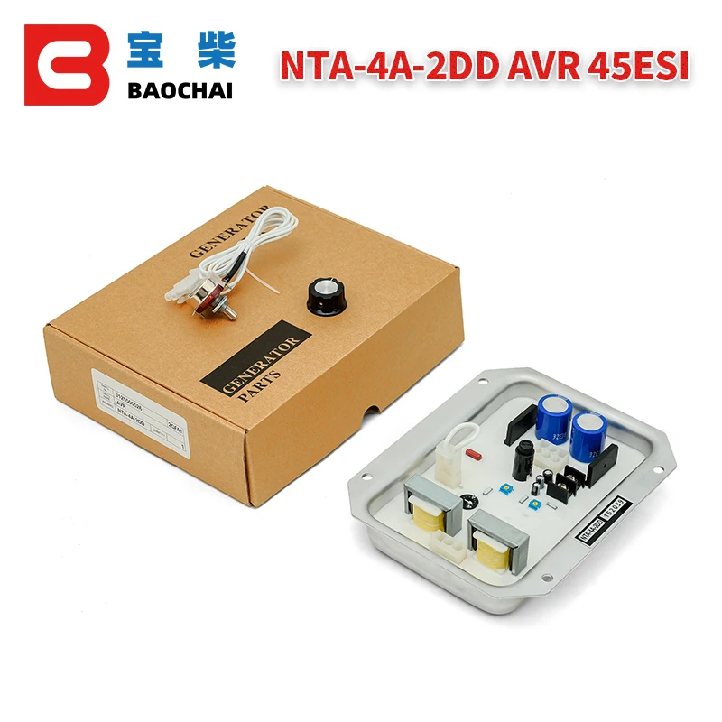 Automatic Voltage Regulator AVR NTA-4A-2DD NTA4A2DD Compatible with 45ESI Denyo Diesel Generator
Automatic Voltage Regulator AVR NTA-4A-2DD NTA4A2DD Compatible with 45ESI Denyo Diesel Generator