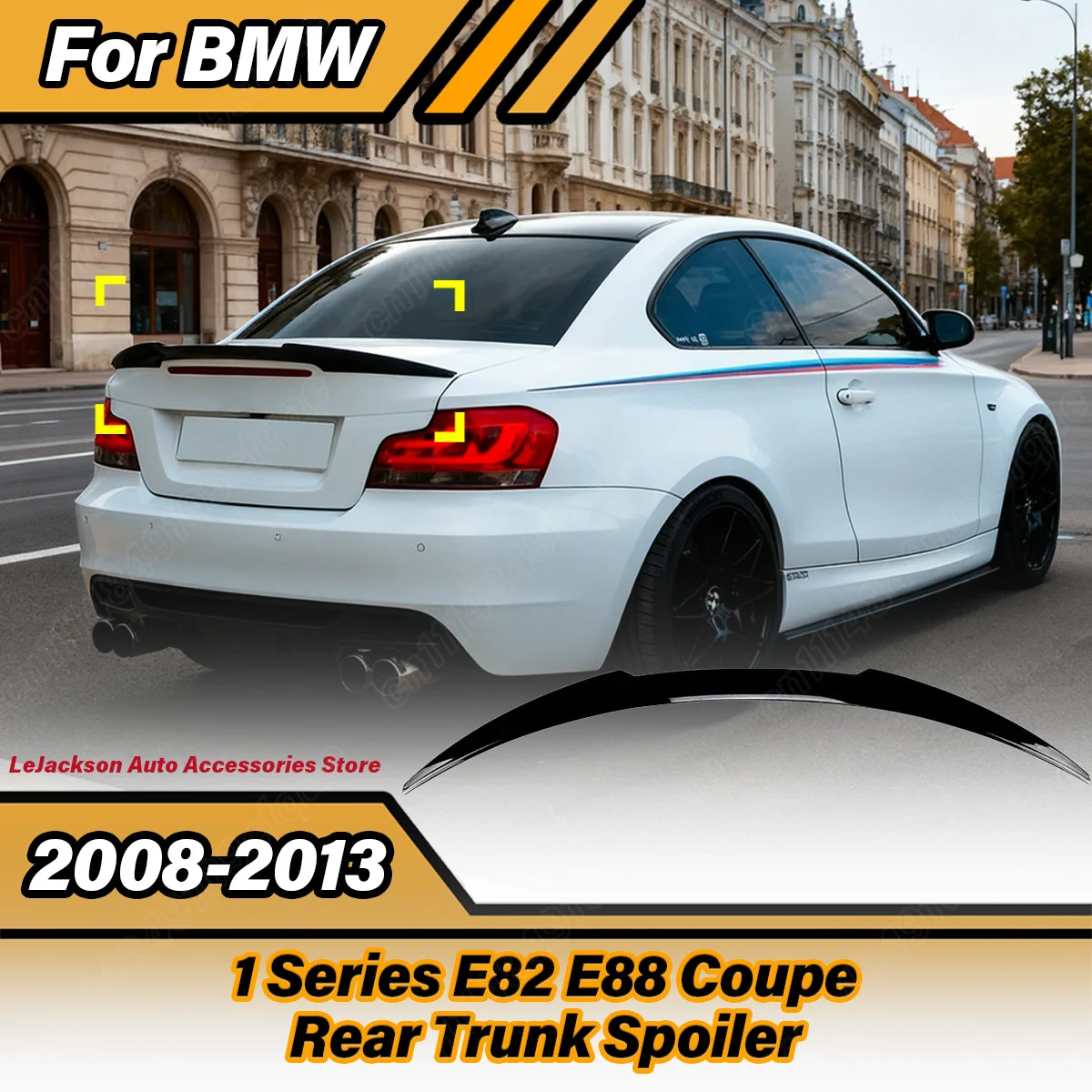 For BMW 1 Series E82 E88 Coupe 2008 2009 2010 2011 2012 2013 Auto Rear Trunk Spoiler Car Rear Splitter Body Modification Kit
For BMW 1 Series E82 E88 Coupe 2008 2009 2010 2011 2012 2013 Auto Rear Trunk Spoiler Car Rear Splitter Body Modification Kit