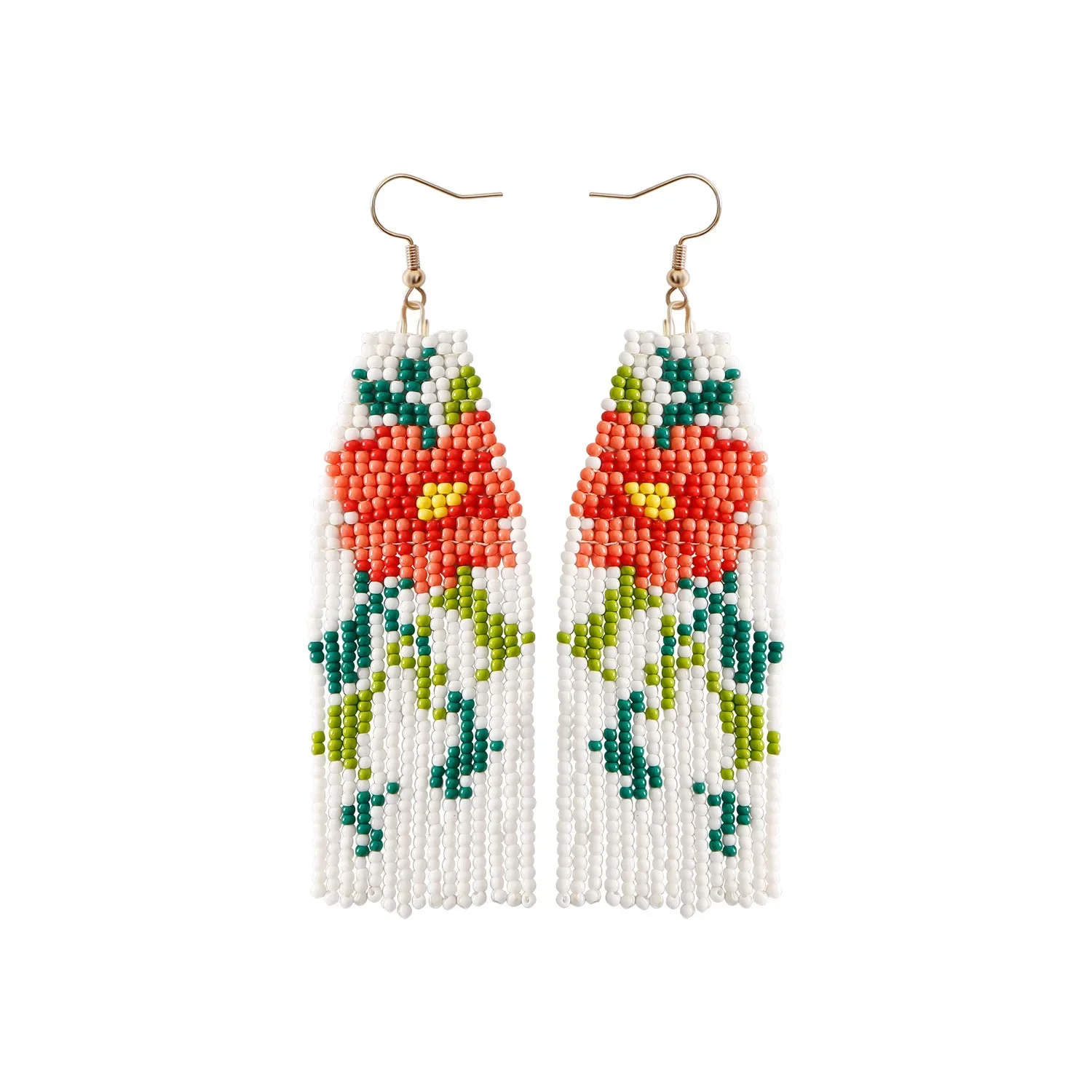 2025 Handmade Beaded Earrings Tassel Flowers Design Originality Colour Hand Knitting Bohemia Female Fashion Simple
2025 Handmade Beaded Earrings Tassel Flowers Design Originality Colour Hand Knitting Bohemia Female Fashion Simple