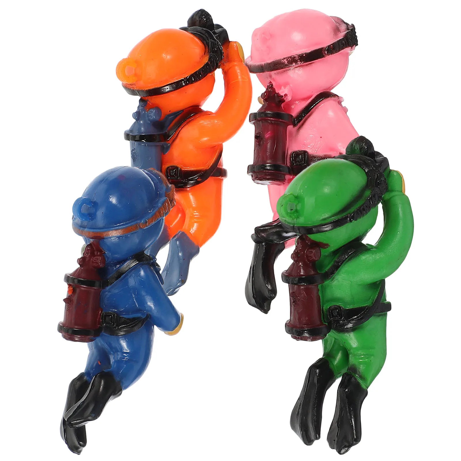 4 Pcs Diver Models Floating Fish Tank Decorations Aquarium Accessories Resin Safe Durable Non Fading Friendly Creative Shape
4 Pcs Diver Models Floating Fish Tank Decorations Aquarium Accessories Resin Safe Durable Non Fading Friendly Creative Shape