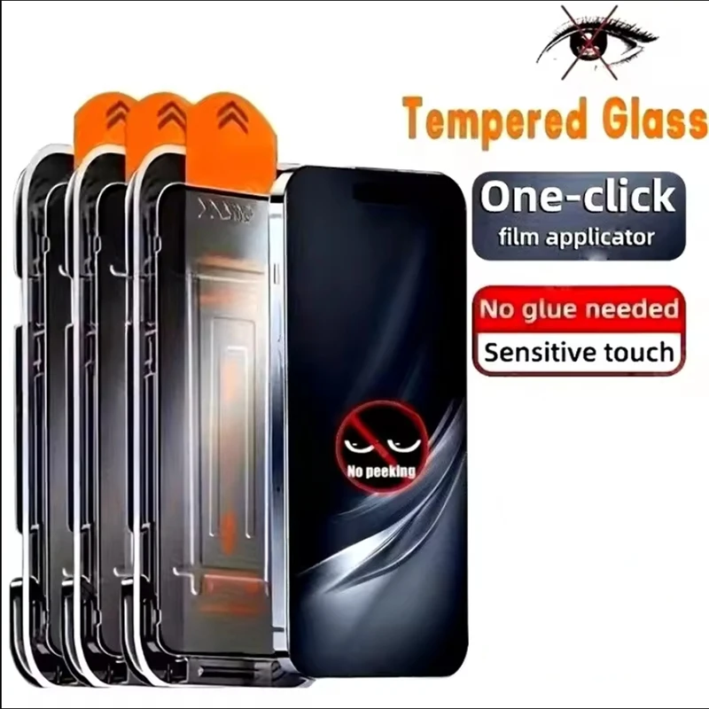 Dust Free Anti Spy Screen Protector For iPhone 17 Pro Max 16 15 13 12 14 ProMax Privacy Tempered Glass Film Easy Installa Glass
Dust Free Anti Spy Screen Protector For iPhone 17 Pro Max 16 15 13 12 14 ProMax Privacy Tempered Glass Film Easy Installa Glass