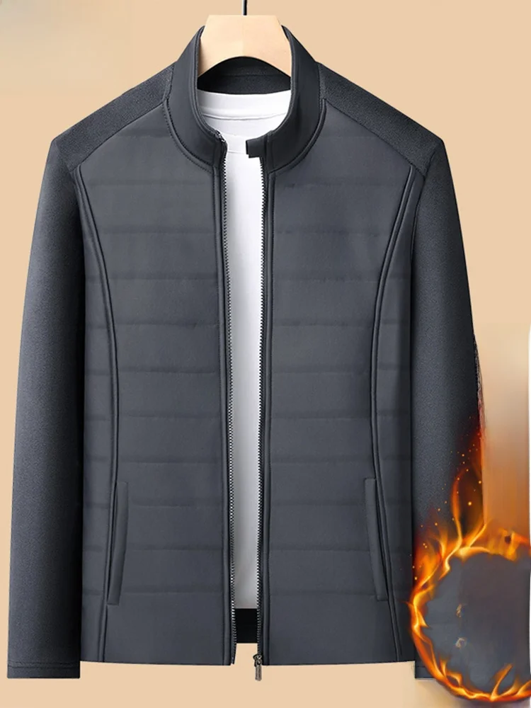 Высококачественное деревянное пальто Du 2025, новое шерстяное пальто для мужчин среднего возраста и ли, повседневное теплое пальто со стойкой
Высококачественное деревянное пальто Du 2025, новое шерстяное пальто для мужчин среднего возраста и ли, повседневное теплое пальто со стойкой