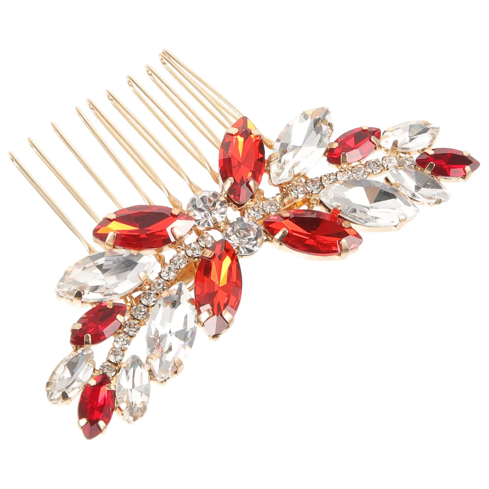 Red Bride Hair Accessories Rhinestone Decorative Combs for Women Easy Clip Durable Material Compact Size Birthday Prom Gifts
Red Bride Hair Accessories Rhinestone Decorative Combs for Women Easy Clip Durable Material Compact Size Birthday Prom Gifts
