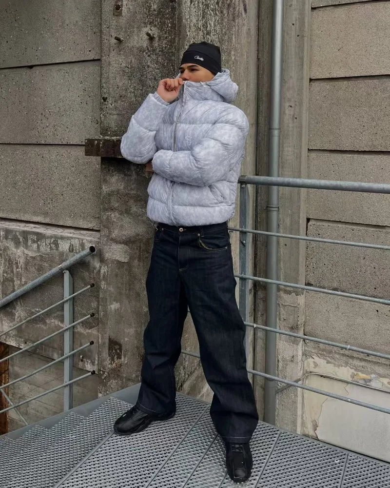 Streetwear top dollar logo brand men jackets American punk hip-hop fashion loose cotton padded jackets 2025 new loose hoodies
Streetwear top dollar logo brand men jackets American punk hip-hop fashion loose cotton padded jackets 2025 new loose hoodies