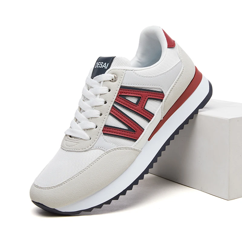 Men's sports shoes classic letter design outdoor shoes new mesh breathable flat bottom walking versatile comfortable casual runn
Men's sports shoes classic letter design outdoor shoes new mesh breathable flat bottom walking versatile comfortable casual runn