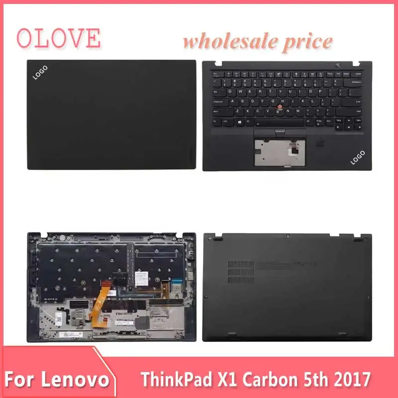 Новинка для ноутбука Lenovo ThinkPad X1 Carbon 5th 2017, задняя крышка ЖК-дисплея, передняя рамка, верхняя Подставка для рук, Нижняя основа, корпус, клавиатура, петли
Новинка для ноутбука Lenovo ThinkPad X1 Carbon 5th 2017, задняя крышка ЖК-дисплея, передняя рамка, верхняя Подставка для рук, Нижняя основа, корпус, клавиатура, петли