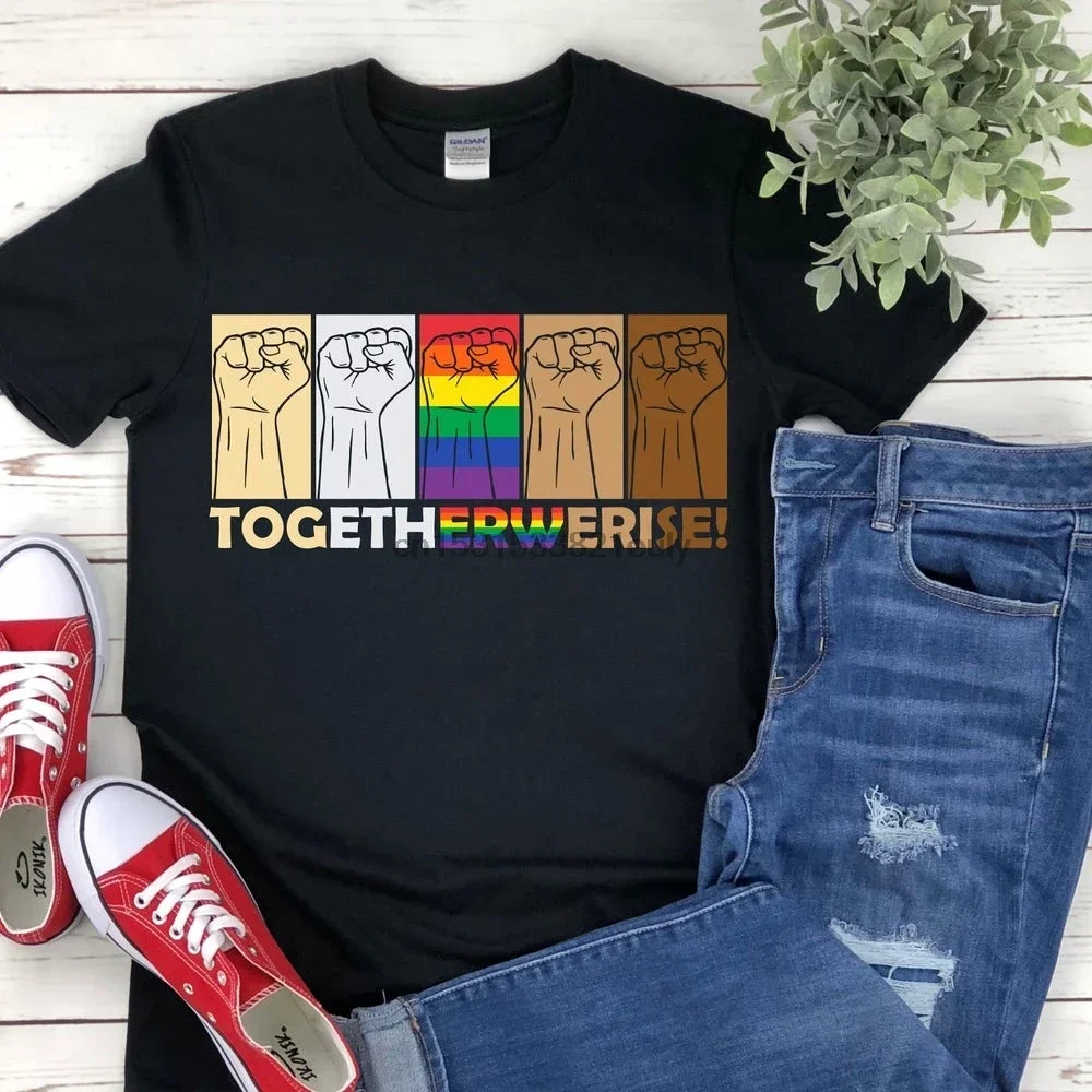 Activist ShirtLGBT Flag Gay Lesbian Bisexual Transgender LGBTQ Pride Lives Matter No RacismNO11
Activist ShirtLGBT Flag Gay Lesbian Bisexual Transgender LGBTQ Pride Lives Matter No RacismNO11
