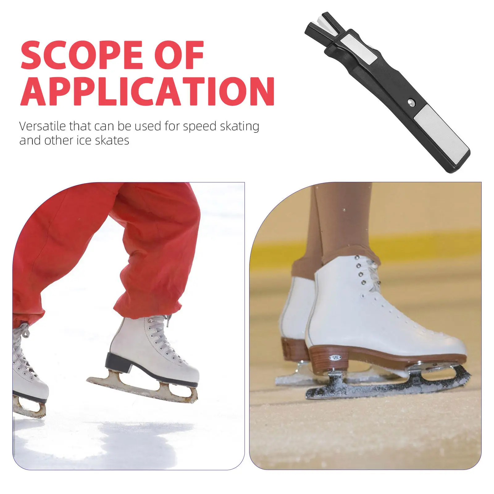 Ice Hockey Skate Sharpener Professional Ceramic Grinder Tool For Skating Blades Portable Small Sharpener Accessories Team Sports
Ice Hockey Skate Sharpener Professional Ceramic Grinder Tool For Skating Blades Portable Small Sharpener Accessories Team Sports