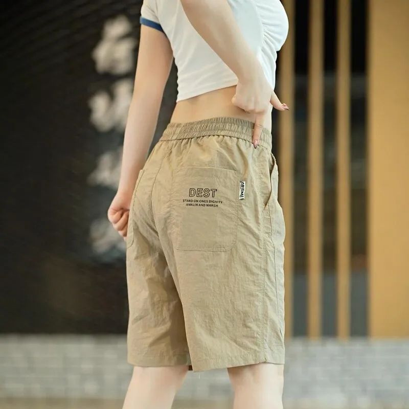 Men's Summer Ice Silk Quick Dry Thin Four-Five Shorts Basketball Training Running Casual Beach Pants Straight Leg mid Waist
Men's Summer Ice Silk Quick Dry Thin Four-Five Shorts Basketball Training Running Casual Beach Pants Straight Leg mid Waist