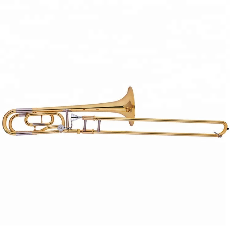 Lacquer Bass Trombone Professional Brass Trombone