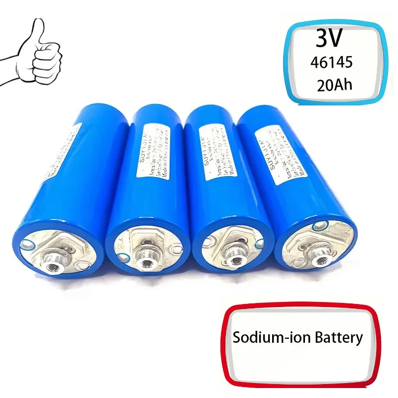 Large capacity 46145 original sodium ion battery 3V 20AH 10C 3000 cycle continuous discharge tram tram energy storage system
Large capacity 46145 original sodium ion battery 3V 20AH 10C 3000 cycle continuous discharge tram tram energy storage system