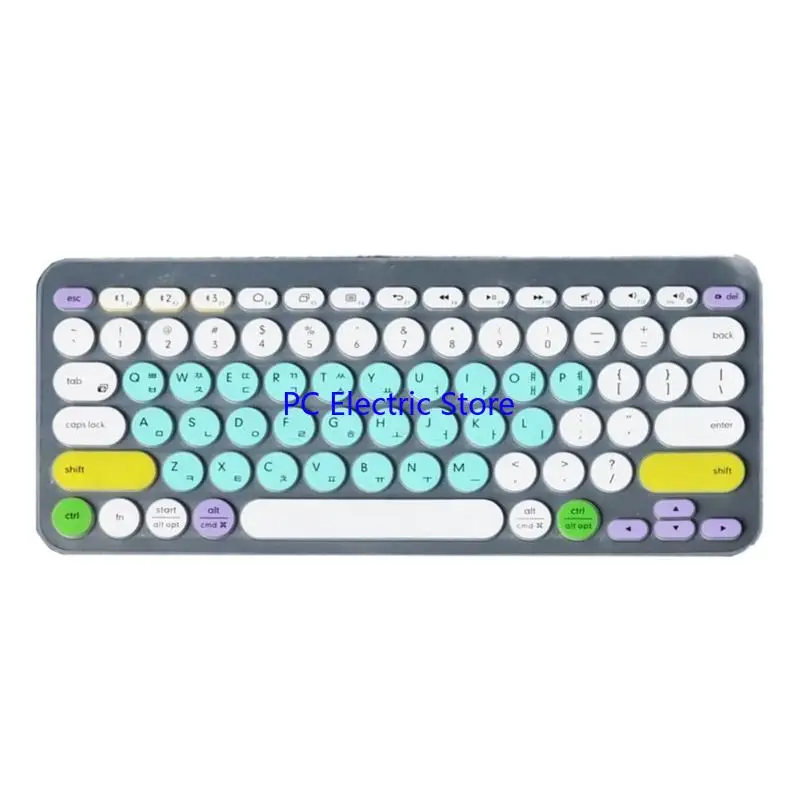 F19C Silicone Keyboards Protectors Cover for K380 K480 Korean Keyboards Offers Protections from Wear and Tear
F19C Silicone Keyboards Protectors Cover for K380 K480 Korean Keyboards Offers Protections from Wear and Tear