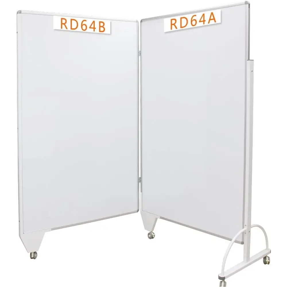 Double-Sided Magnetic Mobile Whiteboard, 48 Wide x 72 High Office Partition Board
Double-Sided Magnetic Mobile Whiteboard, 48 Wide x 72 High Office Partition Board
