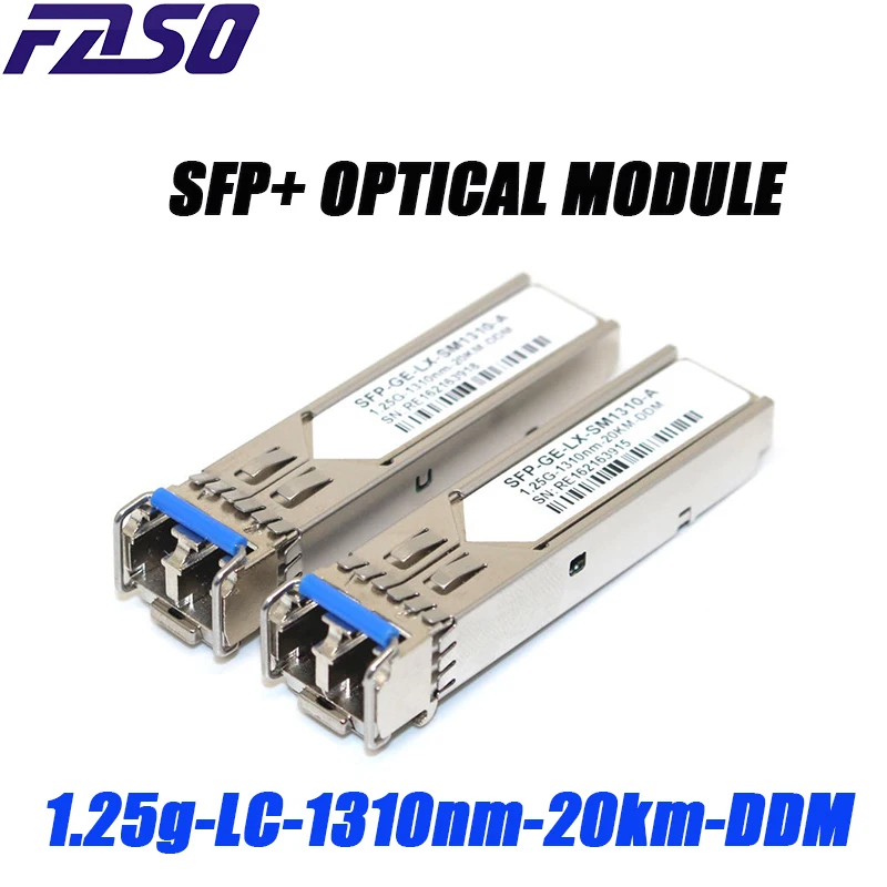 FASO 1,25G 20 км LC DDM SFP+ Оптический модуль 1310 нм Одномодовый дуплексный оптоволоконный модуль 10 км, совместимый с переключателем Cisco... и т. д.
FASO 1,25G 20 км LC DDM SFP+ Оптический модуль 1310 нм Одномодовый дуплексный оптоволоконный модуль 10 км, совместимый с переключателем Cisco... и т. д.