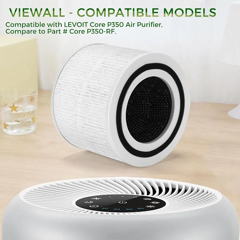 Levoit Core P350 / P350-RF Replacement Filter - Official H13 True HEPA, Reduces Allergens
Levoit Core P350 / P350-RF Replacement Filter - Official H13 True HEPA, Reduces Allergens