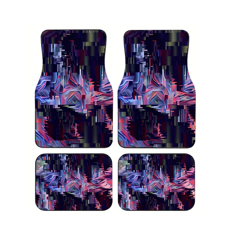 Stylish Psychedelic Car Floor Mats 4Pcs Universal Non-slip Resistant Waterproof Auto Foot Pads Interior Protective Mats For Car
Stylish Psychedelic Car Floor Mats 4Pcs Universal Non-slip Resistant Waterproof Auto Foot Pads Interior Protective Mats For Car