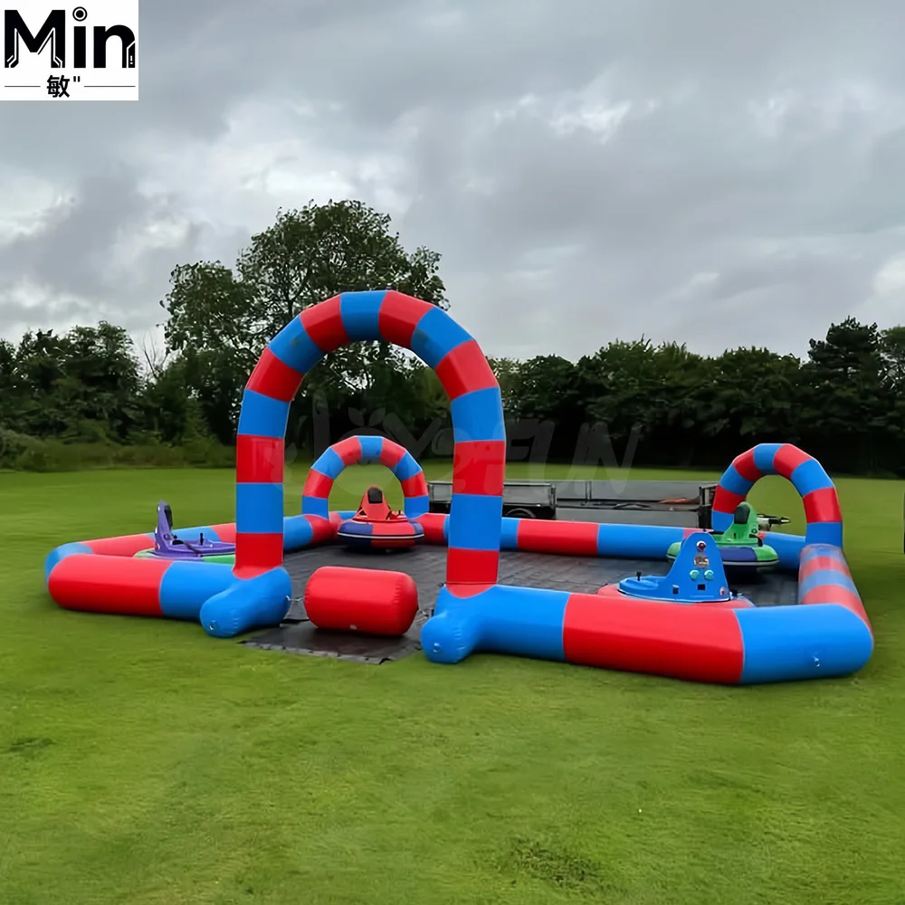 Joy2fun Inflatable Bumper Car Track With Plush Bumper Cars For Kids Adults Amusement Park Mall Commercial Playground
Joy2fun Inflatable Bumper Car Track With Plush Bumper Cars For Kids Adults Amusement Park Mall Commercial Playground