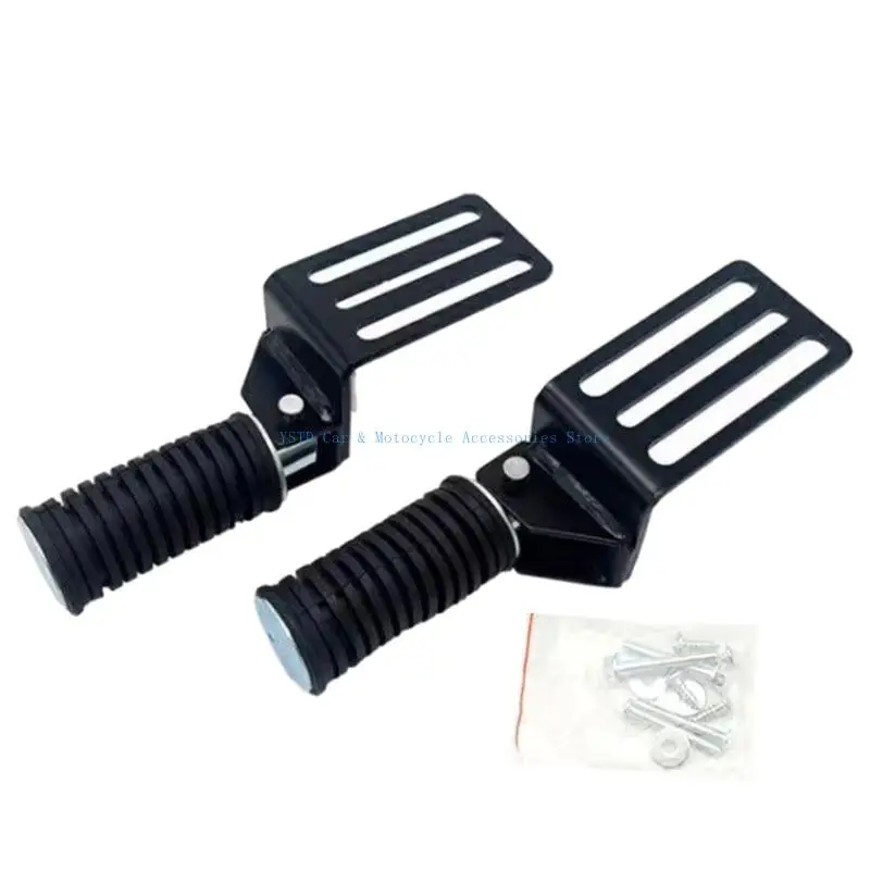 L5BC Motorcycle Footrest Step Plate With Anti Slip Pattern Foldable Structure Space Saving Design For Front Pedal Replacement
L5BC Motorcycle Footrest Step Plate With Anti Slip Pattern Foldable Structure Space Saving Design For Front Pedal Replacement