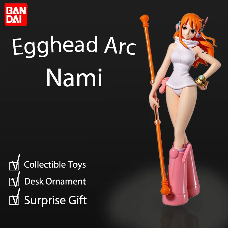 Official Bandai Banpresto One Piece THE DEPARTURE Nami Egghead Ver. 16cm PVC Figure Collectible Model Desktop Ornament Gifts
Official Bandai Banpresto One Piece THE DEPARTURE Nami Egghead Ver. 16cm PVC Figure Collectible Model Desktop Ornament Gifts