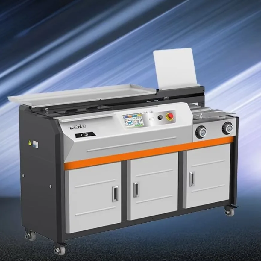 NEW C70F A3 A4 440mm Automatic Perfect Book Binder Glue Binding Machine With Side Glue and Servo Motor
NEW C70F A3 A4 440mm Automatic Perfect Book Binder Glue Binding Machine With Side Glue and Servo Motor