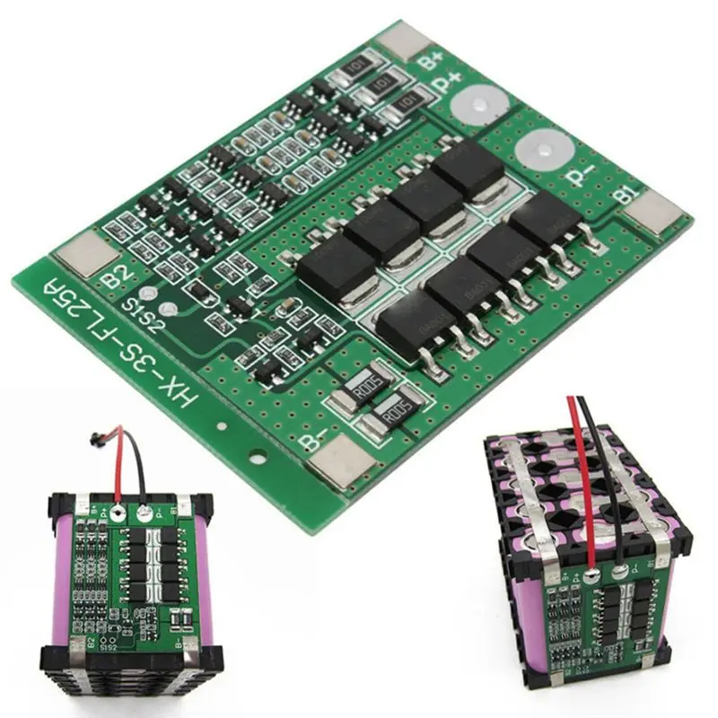 *HOPE 2 шт. защитная плата 3S 11,1 В 12,6 В 25 А с балансом 18650 литий-ионная литиевая батарея защитная плата печатной платы
*HOPE 2 шт. защитная плата 3S 11,1 В 12,6 В 25 А с балансом 18650 литий-ионная литиевая батарея защитная плата печатной платы
